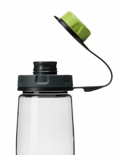 Human Gear CapCAP+ Narrow AND Wide Mouth Bottle Cap Nalgene CamelBak Green/Gray