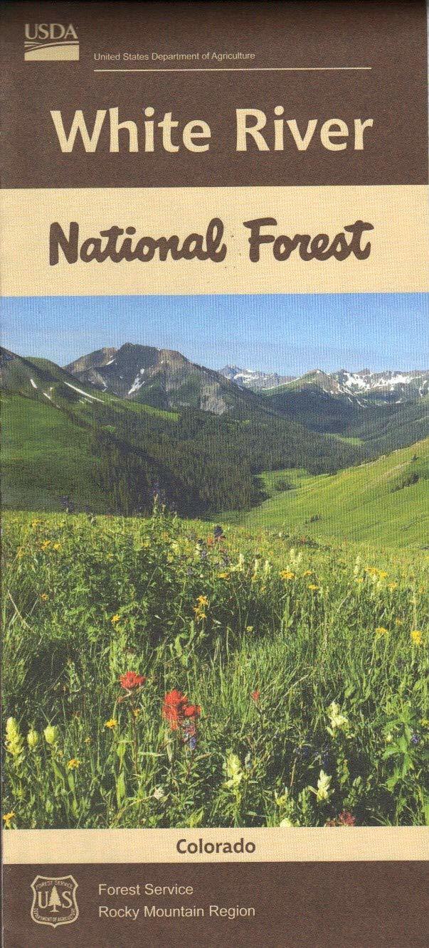 Colorado - White River National Forest USDA Forest Service Map 111668