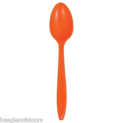 Liberty Mountain Cutlery Ultralight / Tough Polycarbonate Teaspoon Orange