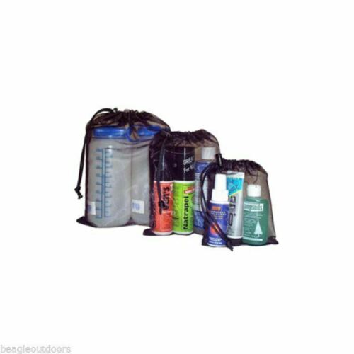 Equinox No-See-Um Mesh Storage Ditty Bag 9"x12" Stuff Sack w/Cordlock