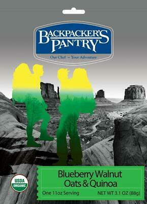 Backpacker's Pantry Organic Blueberry Walnut Oats Quinoa 1-Srv Freeze Dried Food