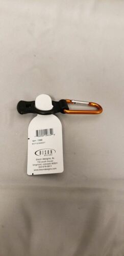 Bison Designs Bottle Bandit Bottled Water Carrier w/6cm Orange Carabiner