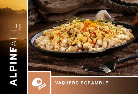 AlpineAire Vaquero Scramble w/Eggs & Potatoes Freeze Dried Camp Food Pouch 60140