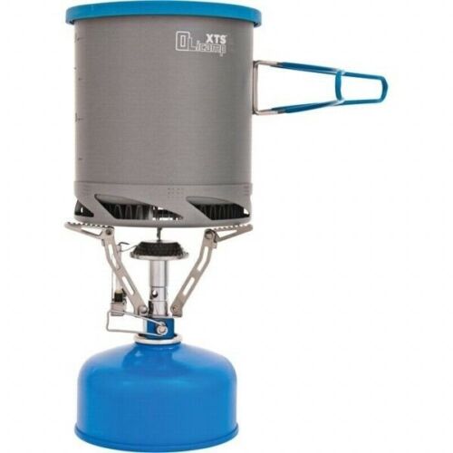 Olicamp Electron Piezo Butane Gas Ultralight Backpacking Stove XTS Pot Combo