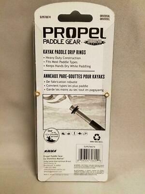 Shoreline Marine Propel Paddle Gear Kayak Heavy Duty Universal Drip Rings 2-Pack