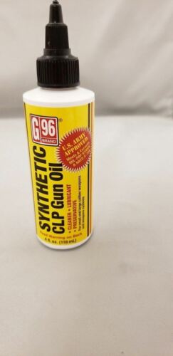 G96 Synthetic CLP Gun Oil 4 oz Bottle