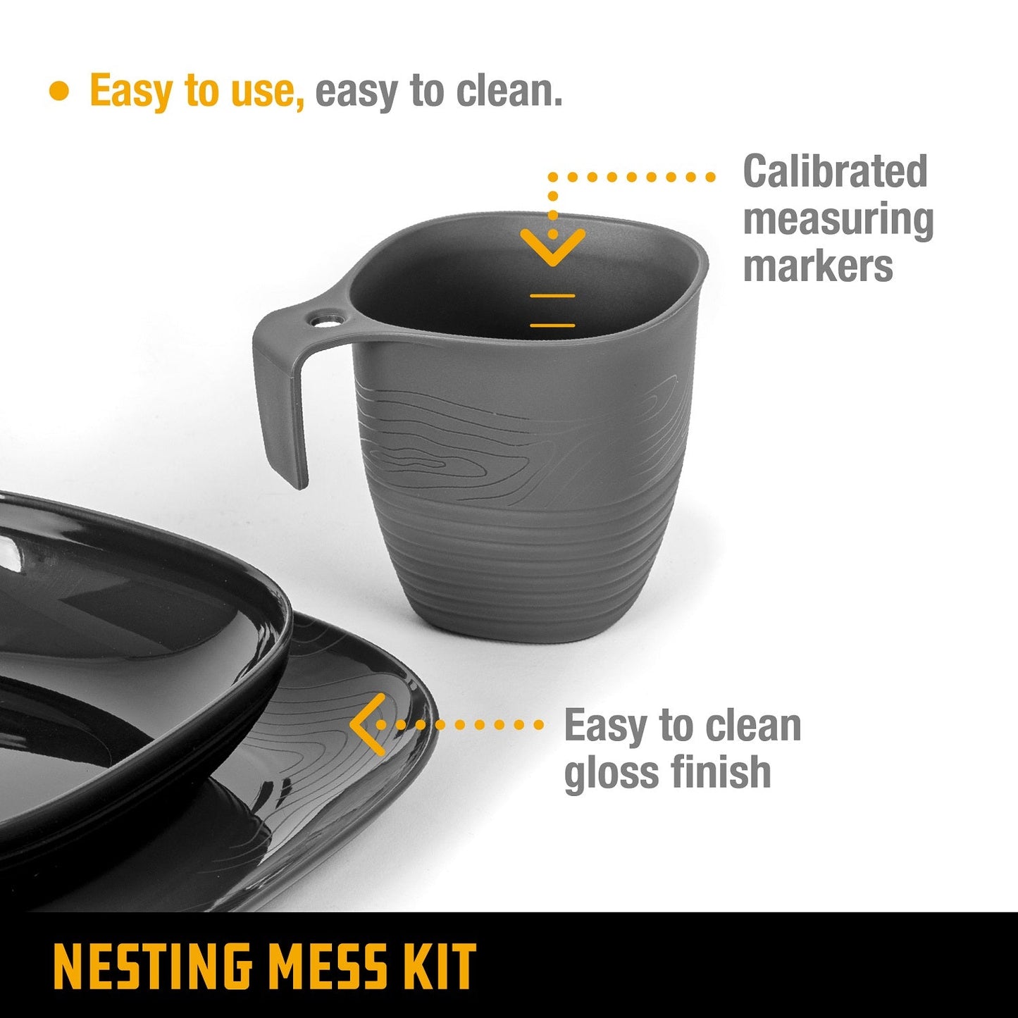 UCO Nesting Mess Kit 2-Person Venture F-MK-NEST2