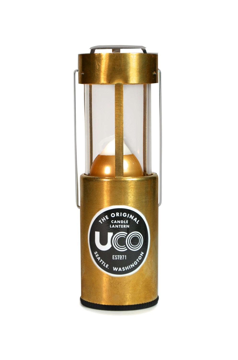 UCO Original Candle Lantern in Brass L-B-STD