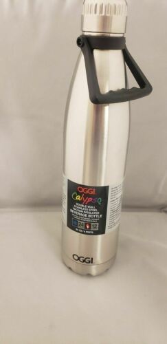Oggi Calypso 64oz Double Wall Vacuum Insulated Stainless Steel Growler w/Handle