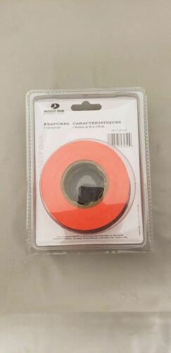 Mossy Oak Hunting Blaze Orange Reflective Flagging Tape 150' Rolls 3-Pack