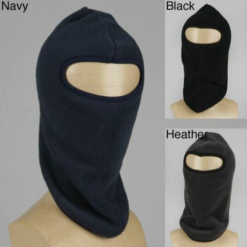 Kenyon Polarskins Polartec Fleece Balaclava Hat Navy Blue Winter Beanie Cap