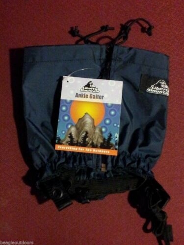 Liberty Mountain 6" Nylon Blue Ankle Gaiter Ultralight Waterproof Gaiters