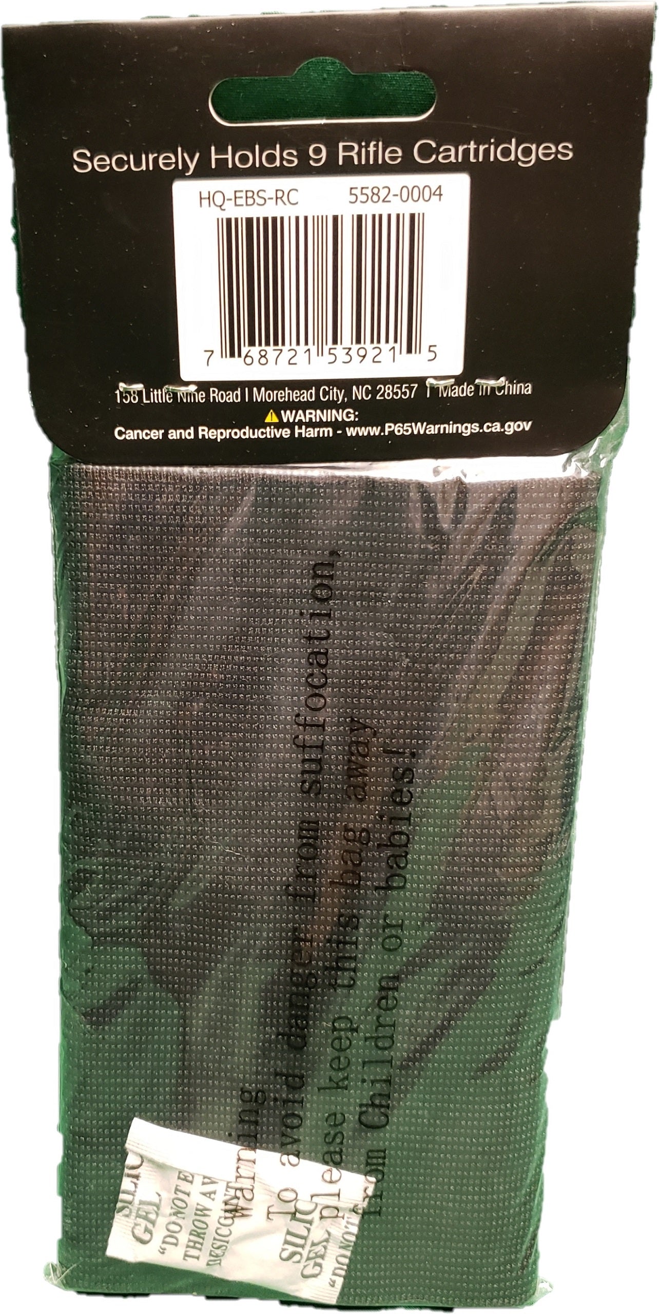 HQ Outfitters Buttstock Rifle Cartridge Carrier 9-Loops HQ-EBS-RC