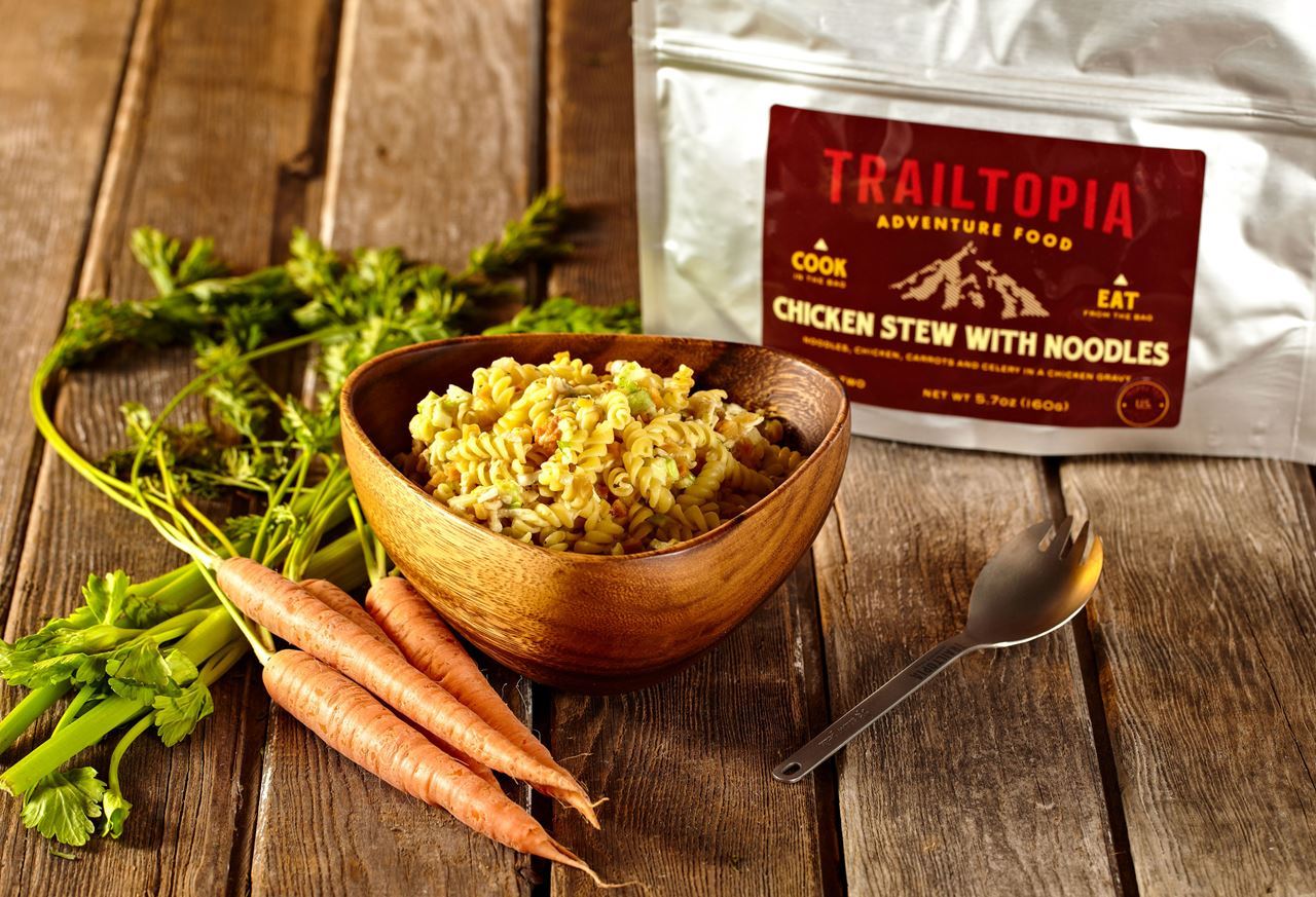 Trailtopia Chicken Stew w/Noodles 2 Serving