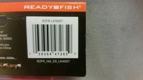 Ready2Fish Fishing Essentials Lure Kit w/Grubs/Worms/Jig Heads/Mulit-Colors