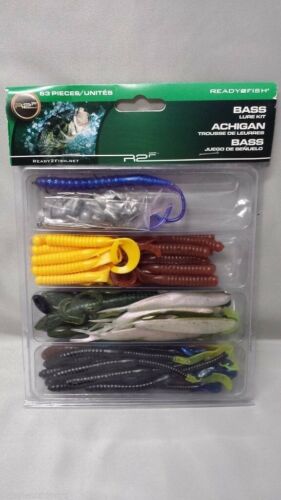 Ready 2 Fish R2F Bass Lure Kit #1 R2FK2-BASS1 Fishing