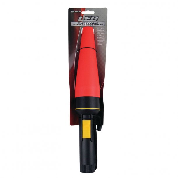 Dorcy 30-Lumen LED Safety Signal Wand Flashlight with Batteries