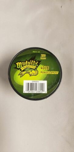 Mudville Catmaster 40lb Green Monofilament Catfishing Line 250-Yard Spool