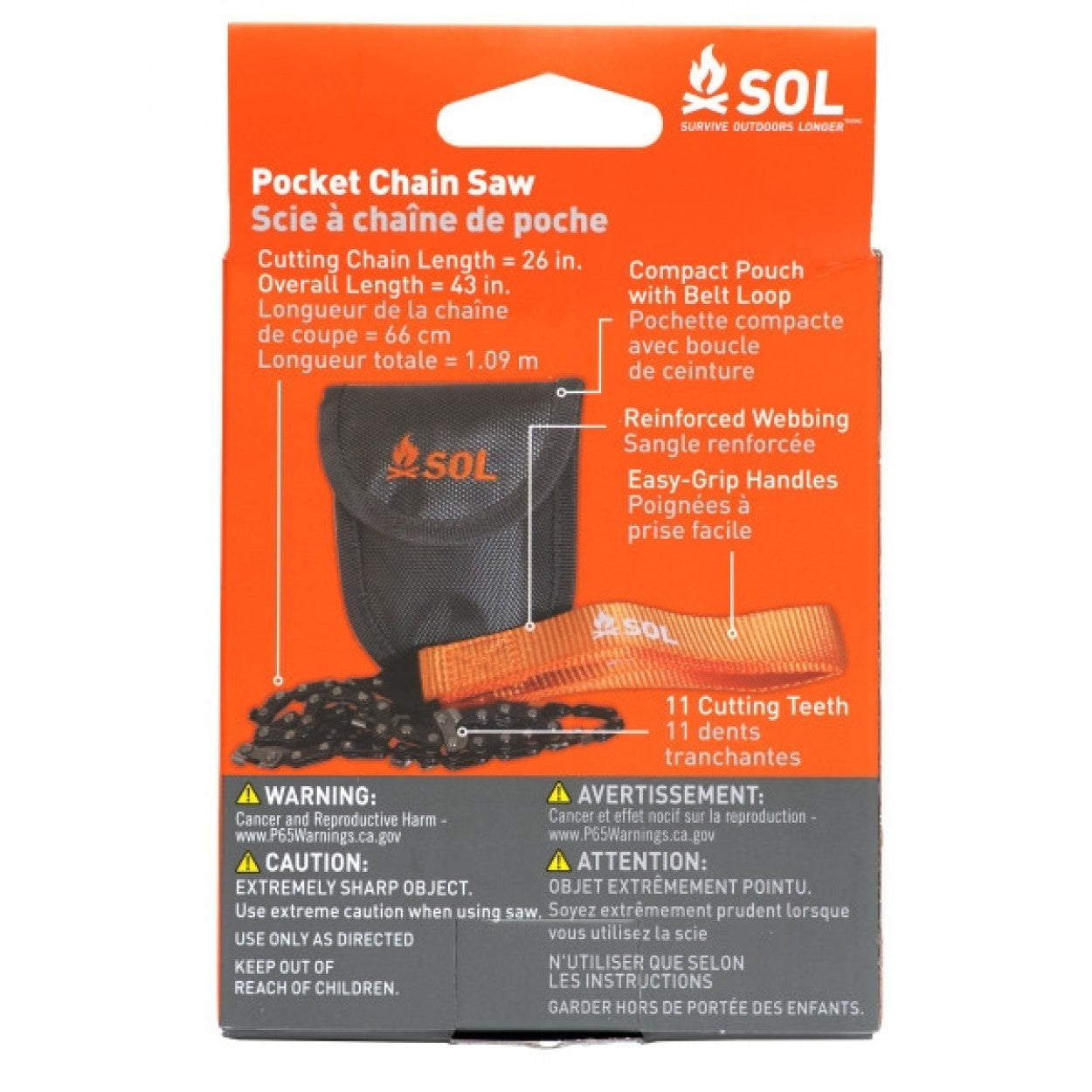 Adventure Medical SOL Pocket Chain Saw 0140-1034