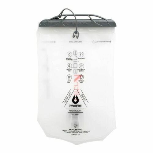 UltrAspire 1L Hydration Bottle / Reservoir w/Hose & Bite Valve - BPA/PVC Free