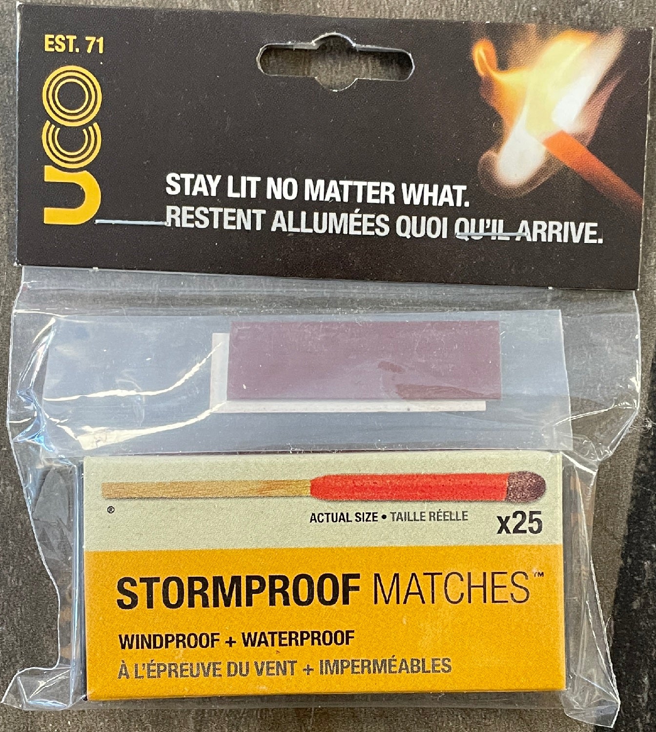 NEW UCO Stormproof Matches MT-SM1-UCO