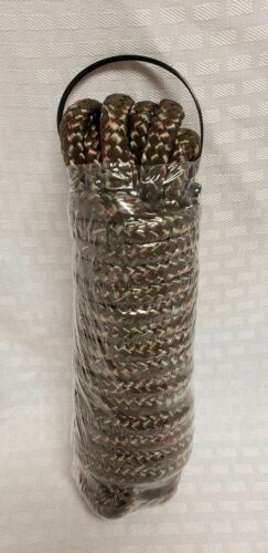 Mossy Oak Hunting 3/8" x 25' Camo Utility Rope Braided-Strong-Flexible-No Mildew