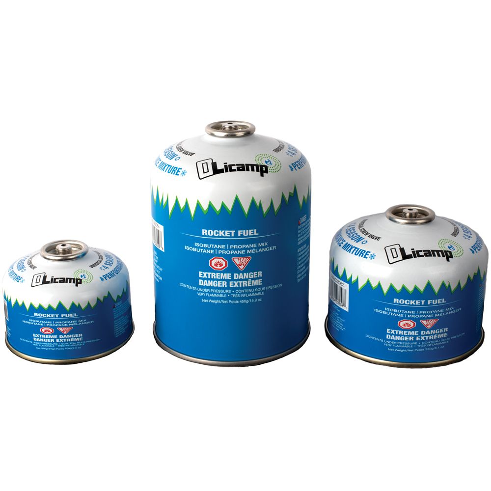 Olicamp Rocket Fuel Iso-Butane/Propane Blend All-Weather 450g (15.8 oz) Canister