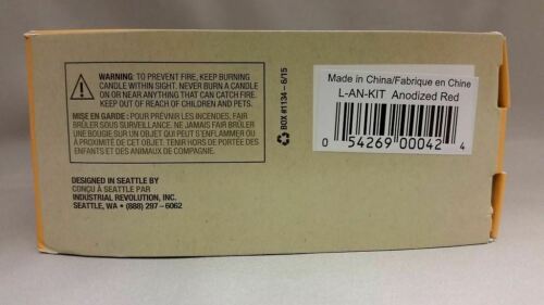 UCO Original Red Candle Lantern Kit w/Side Light Reflector/Cocoon Case/Candle