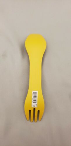 Humangear GoBites Uno Spoon/Fork Combo Utensil Yellow OEM - Sturdy BPA-Free