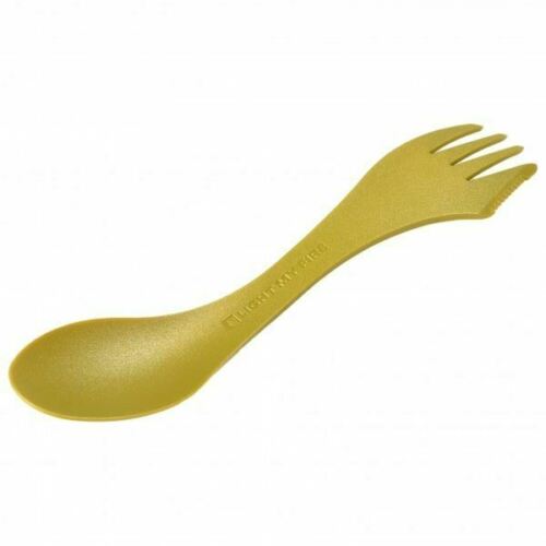 Light My Fire Spork Original Spoon-Fork-Knife Combo Utensil Pirate Gold