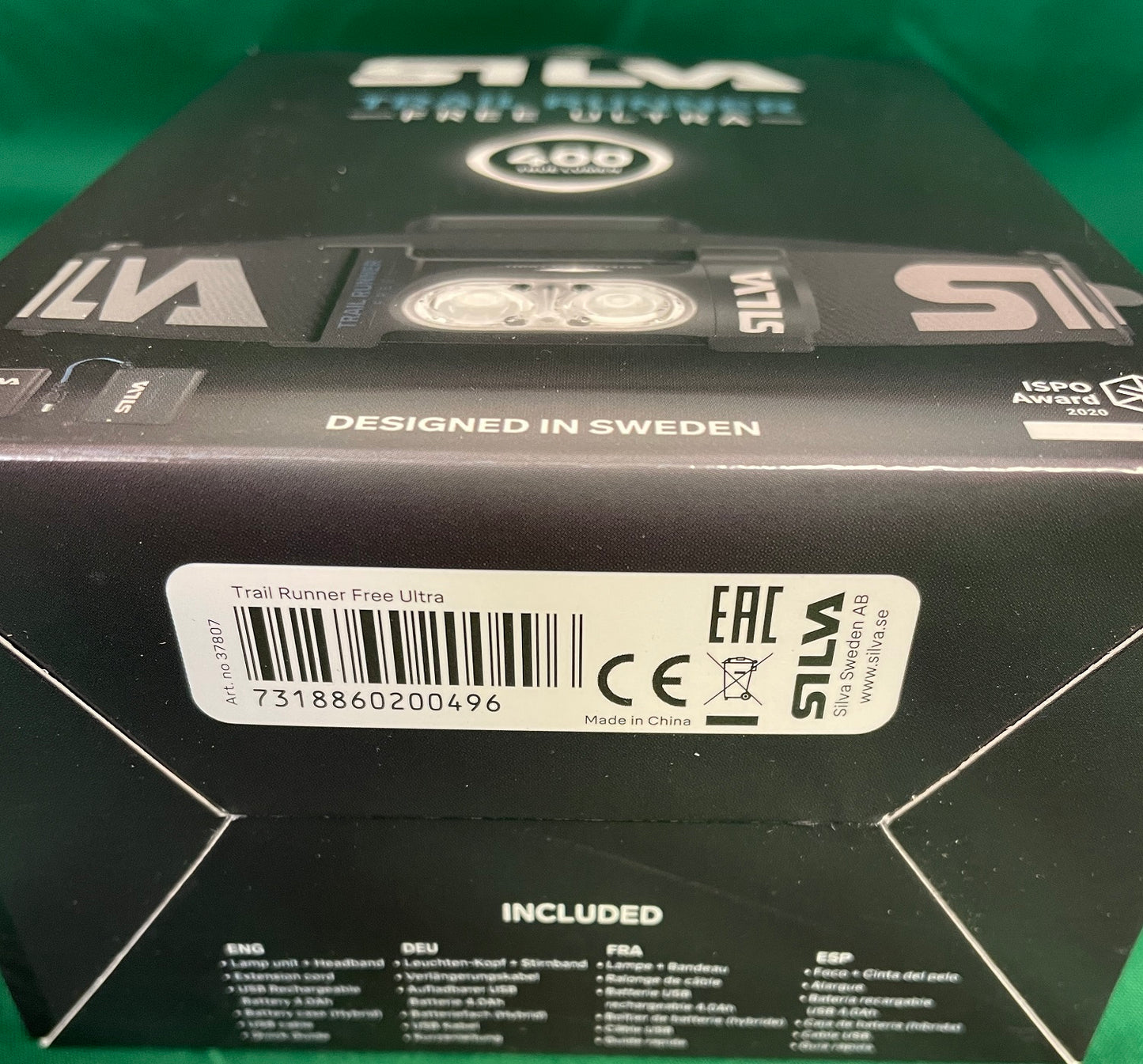 Silva Trail Runner Free Ultra Rechargeable Headlamp 37807