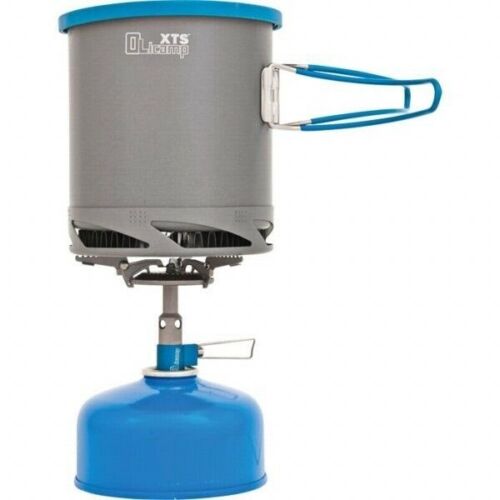 Olicamp Kinetic Ultra Titanium Butane Gas Backpacking Stove XTS 1L Pot Combo