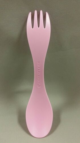 Light My Fire Spork Little Spoon-Fork Combo Utensil - Children/Kids Pink