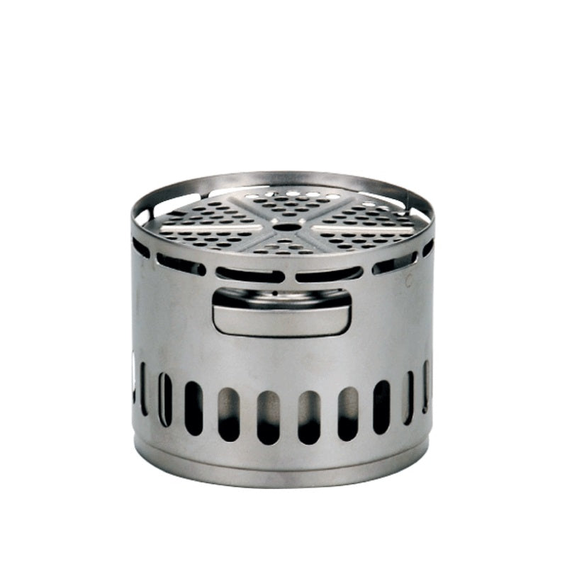 Evernew Titanium Ti Stove & DX Stand Set EBY255 Tri-Fuel Alcohol/Wood/Tablets