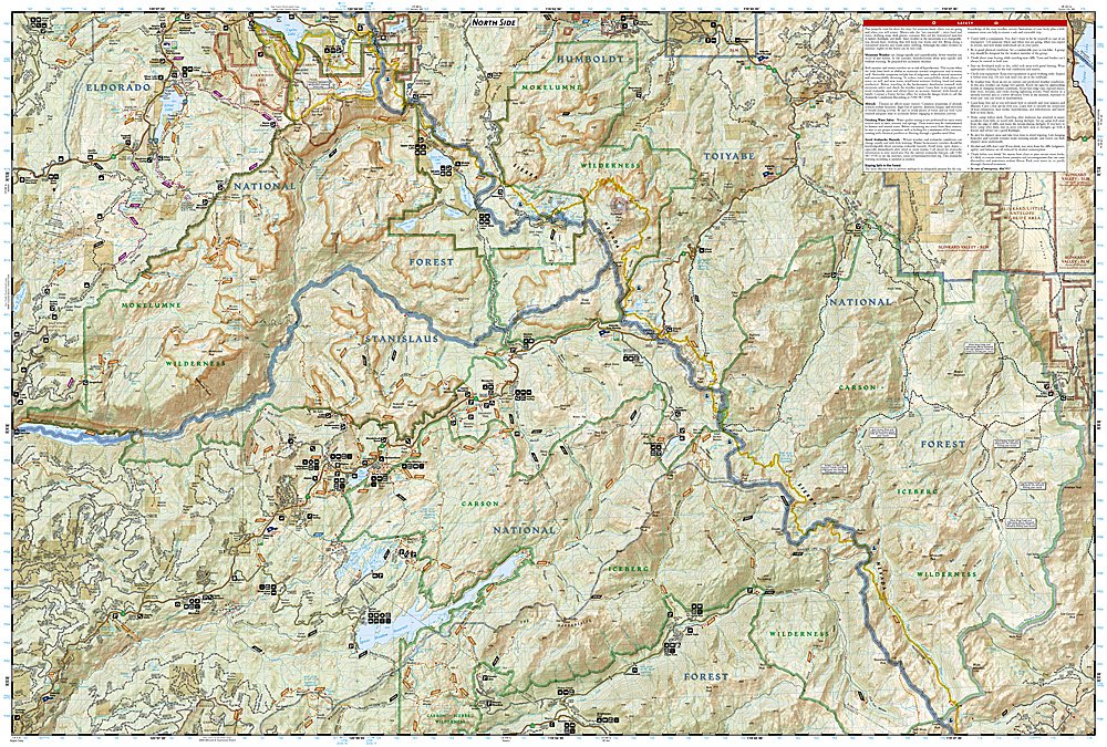 National Geographic Eldorado Nat Forest Map Pack Bundle TI01021251B