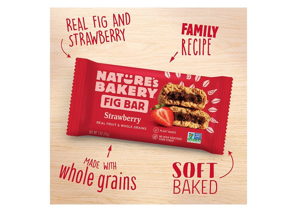 Nature's Bakery Fig Bar Strawberry 2 oz