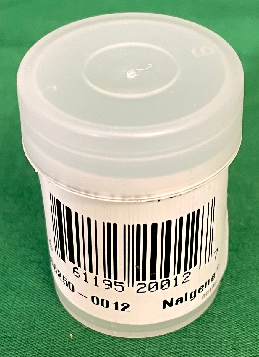 Nalgene Snap Cap Vial 1" x 1.3"