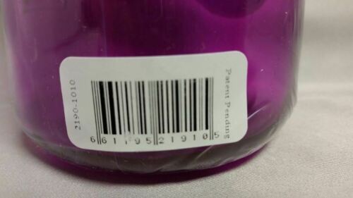 Nalgene N-Gen 53mm Wide Mouth 24oz Tritan Water Bottle Purple w/Purple Loop Lid