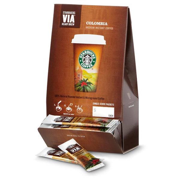 Starbucks VIA Colombia Coffee Single