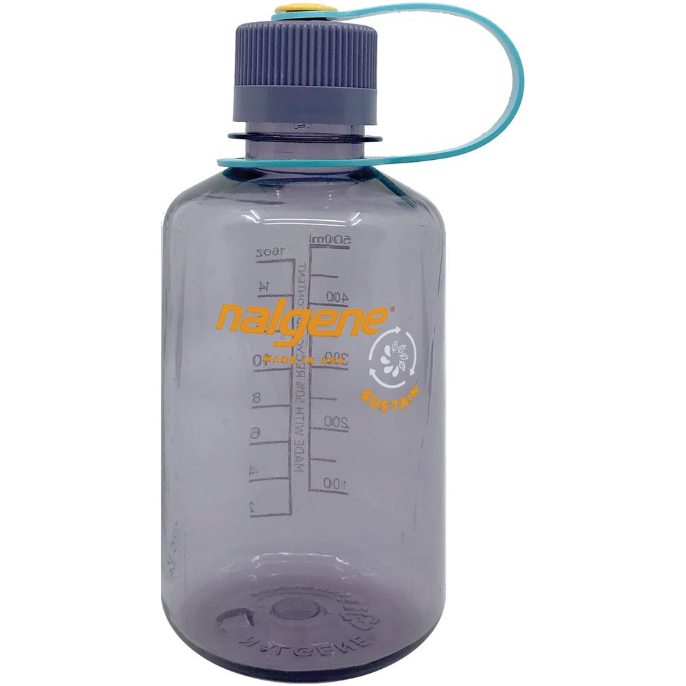 Nalgene Narrow Mouth 16 oz Sustain Bottle Aubergine 2020-1016
