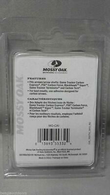 Mossy Oak Carbon Arrow Inserts 12-Pack MO-CAI for Field Points & Broadheads
