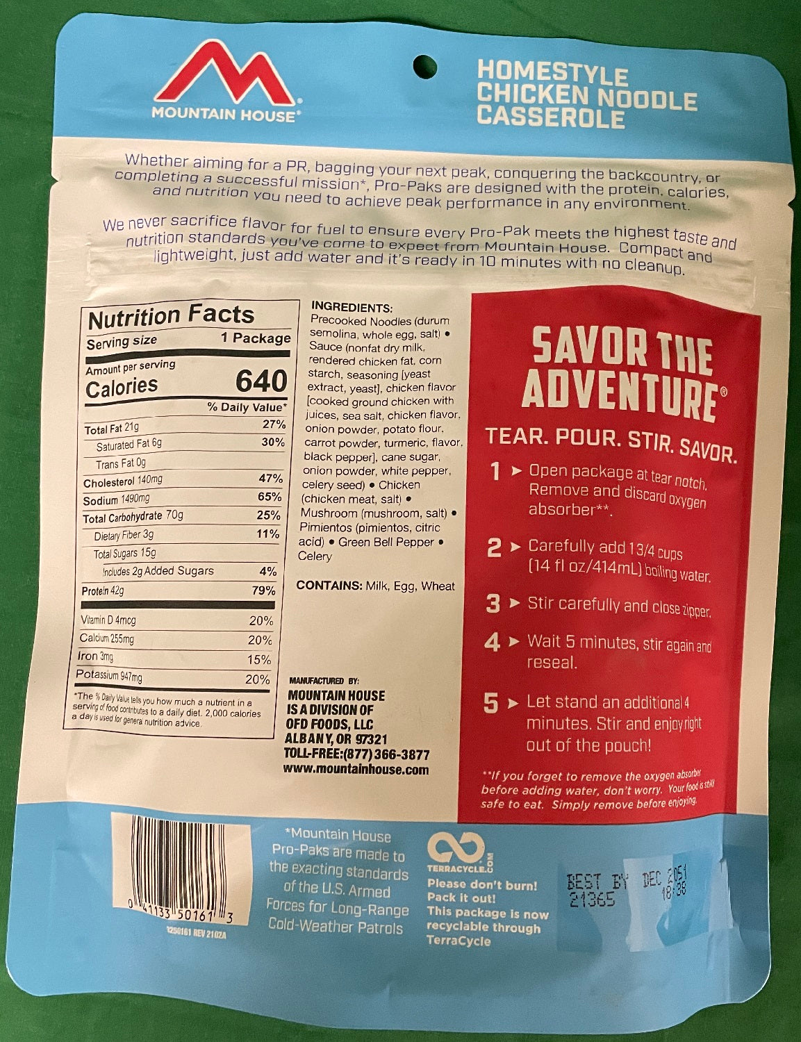 Mountain House Homestyle Chicken Noodle Casserole Pro-Pak 50161