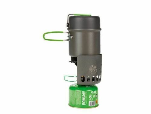 Optimus Hard Anodized Aluminum Clip-On Windshield/Windscreen for Canister Stoves