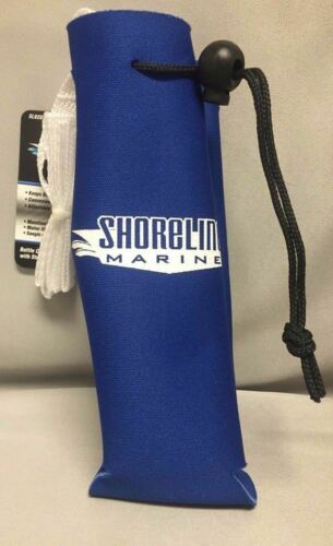 Shoreline Marine Bottle Cooler / Carrier w/Cord Lock & Adjustable Strap