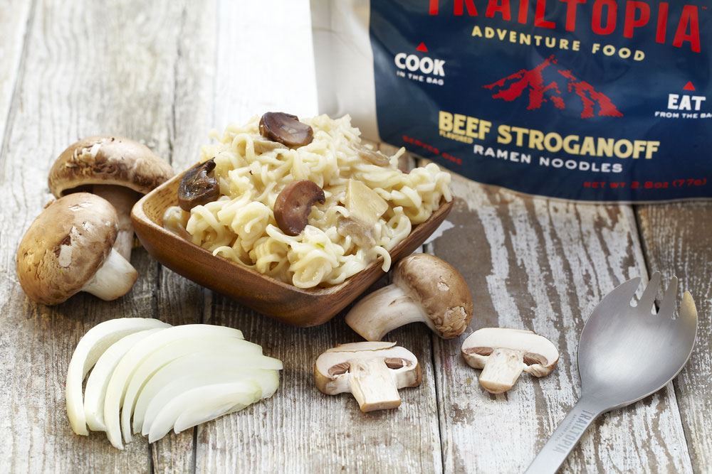 Trailtopia Beef Stroganoff Ramen Noodles 1 Serving
