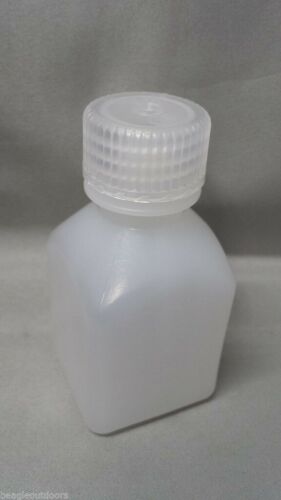 Nalgene Ultralite Narrow Mouth 2oz BPA-Free HDPE Square Storage Bottle
