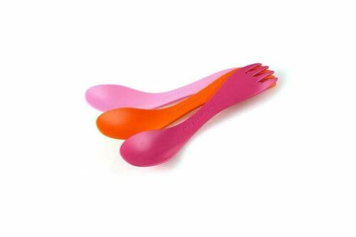 Light My Fire Spork Little Spoon-Fork Combo Utensil - Children/Kids Pink