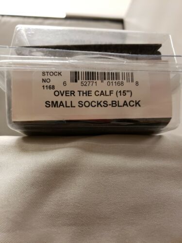 Seal Skinz Waterproof / Breathable 15" Calf Socks Black Size Small Sock 1-Pair