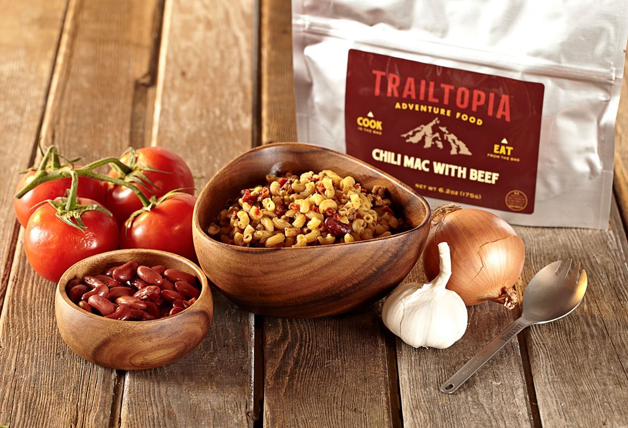 Trailtopia Chili Mac with Beef 2 Serving