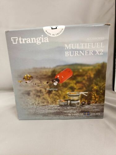 Trangia Multifuel X2 Burner w/Pump & Fuel Bottle for Storm Cooker 25 / 27 Stove